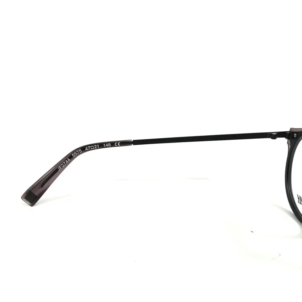 JF Rey Eyeglasses Frames JF2744 5575 Brushed Bronze Plum Gold Round 47-21-148